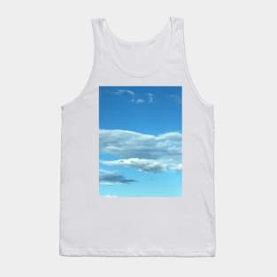 Clouds and Blue Sky Tank Top